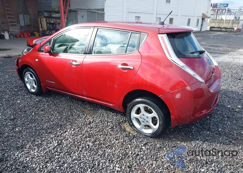 2012 Nissan Leaf Sl z USA, uszkodzony, nr VIN JN1AZ0CP4CT025508